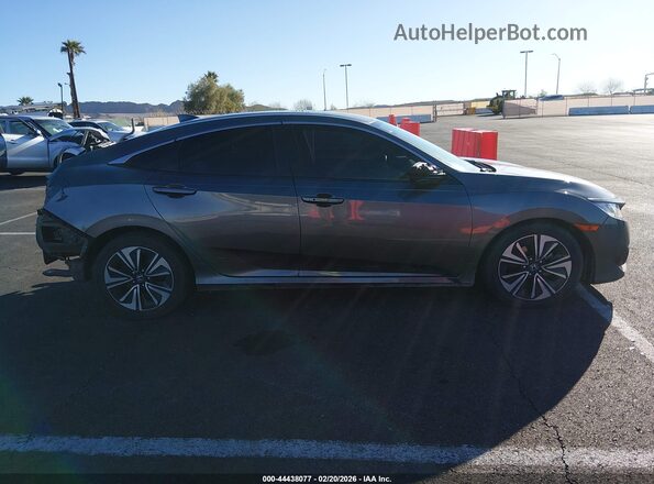 JHMFC1F74JX007147 2018 HONDA CIVIC Gray 