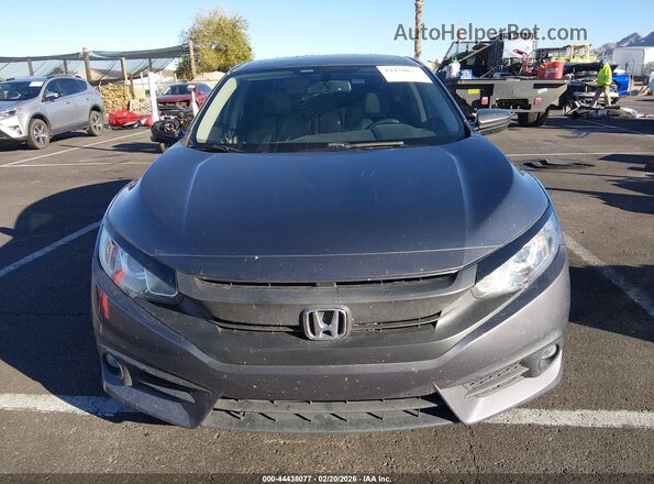 JHMFC1F74JX007147 2018 HONDA CIVIC Gray 