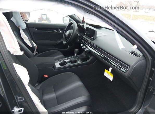 JHMFL4H81TX001817 2026 HONDA CIVIC Gray Widok wnętrza z przodu
