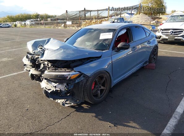 JHMFL5G45PX001636 2023 HONDA CIVIC TYPE R Blue Front left