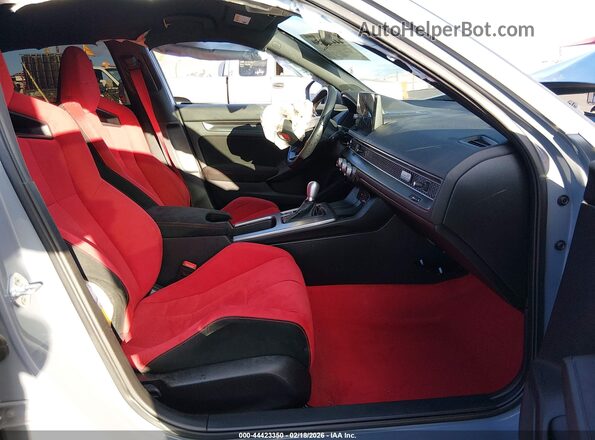 JHMFL5G45PX001636 2023 HONDA CIVIC TYPE R Blue Front interior view