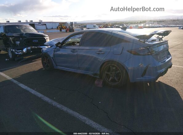 JHMFL5G45PX001636 2023 HONDA CIVIC TYPE R Blue Rear left