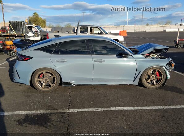 JHMFL5G45PX001636 2023 HONDA CIVIC TYPE R Blue Rear interior view