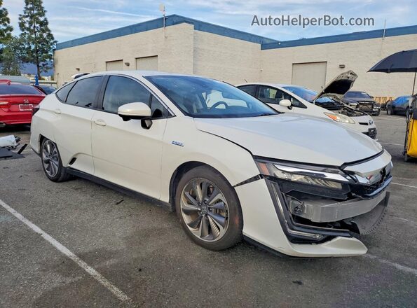 JHMZC5F11KC005591 2019 HONDA CLARITY White Передня права чверть