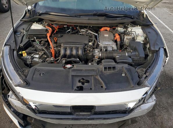 JHMZC5F11KC005591 2019 HONDA CLARITY White Вид задньої частини салону