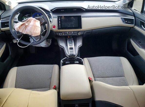 JHMZC5F11KC005591 2019 HONDA CLARITY White Вид панелі приладів