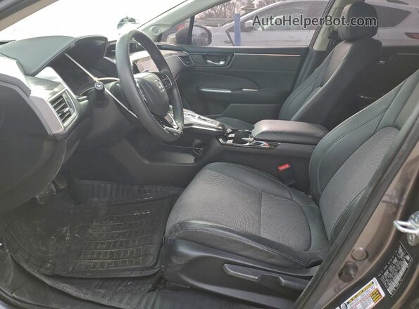 JHMZC5F14KC003074 2019 HONDA CLARITY Gray Widok wnętrza z przodu