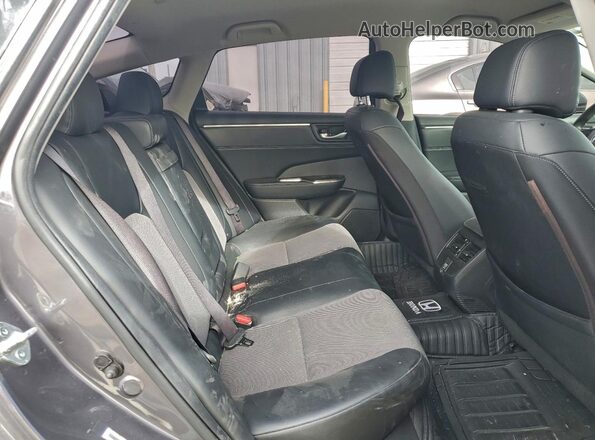 JHMZC5F14KC003074 2019 HONDA CLARITY Gray Widok tylnych siedzeń