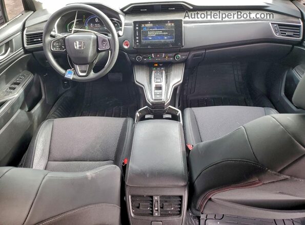 JHMZC5F14KC003074 2019 HONDA CLARITY Gray Widok deski rozdzielczej