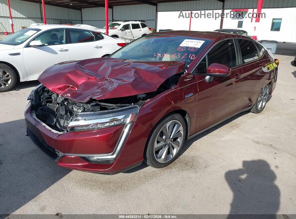 JHMZC5F30JC000298 2018 HONDA CLARITY PLUG-IN HYBRID Red 