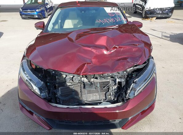 JHMZC5F30JC000298 2018 HONDA CLARITY PLUG-IN HYBRID Red 