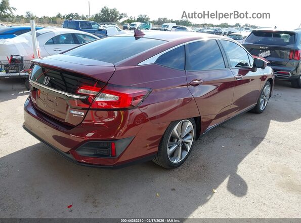 JHMZC5F30JC000298 2018 HONDA CLARITY PLUG-IN HYBRID Red 