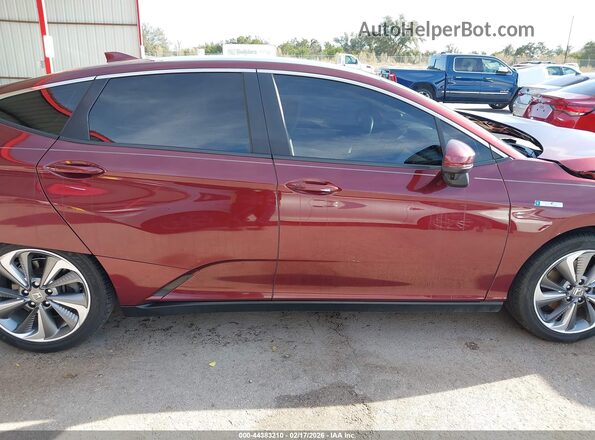 JHMZC5F30JC000298 2018 HONDA CLARITY PLUG-IN HYBRID Red 