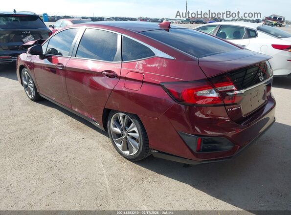 JHMZC5F30JC000298 2018 HONDA CLARITY PLUG-IN HYBRID Red 