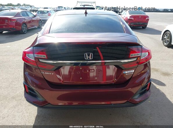 JHMZC5F30JC000298 2018 HONDA CLARITY PLUG-IN HYBRID Red 