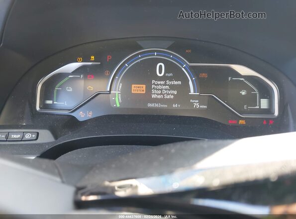 JHMZC5F31MC001383 2021 HONDA CLARITY Серый Вид задних сидений