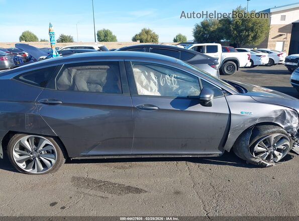 JHMZC5F31MC001383 2021 HONDA CLARITY Серый Вид задней части салона