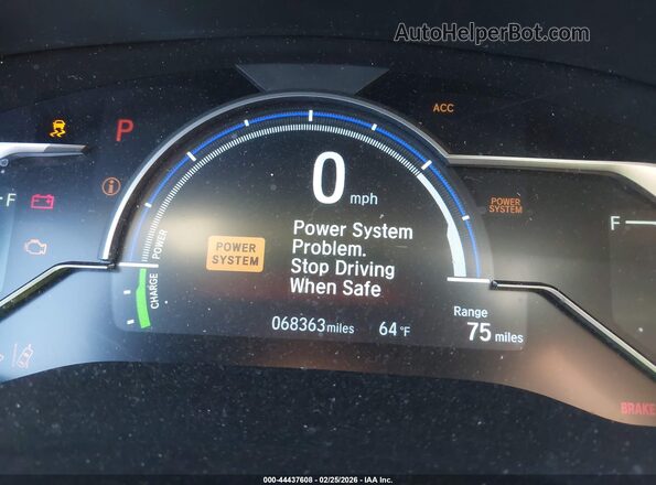 JHMZC5F31MC001383 2021 HONDA CLARITY Серый 
