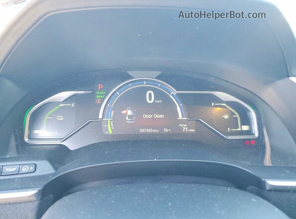 JHMZC5F32MC001263 2021 HONDA CLARITY Угольный 