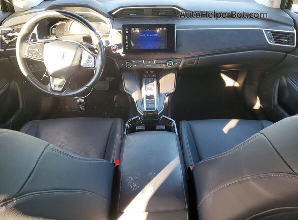 JHMZC5F33KC000748 2019 HONDA CLARITY Gray Dashboard view