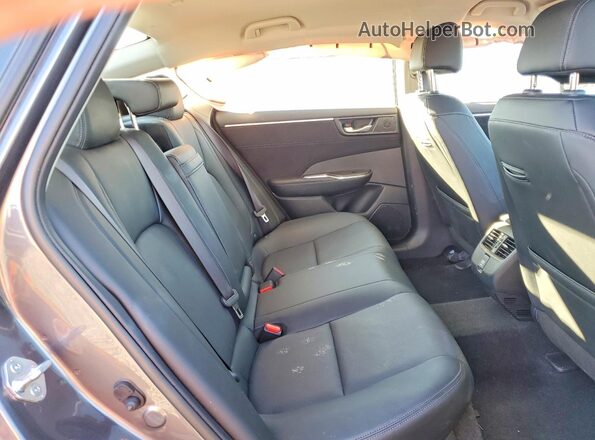 JHMZC5F33KC000748 2019 HONDA CLARITY Gray Rear seats view