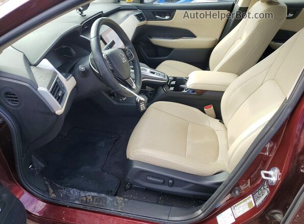 JHMZC5F36JC012066 2018 HONDA CLARITY Red 