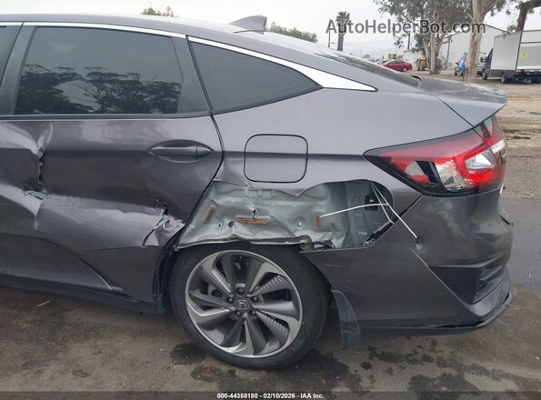 JHMZC5F3XKC006255 2019 HONDA CLARITY Gray Вид спереду