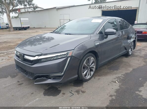 JHMZC5F3XKC006255 2019 HONDA CLARITY Gray Передня ліва чверть