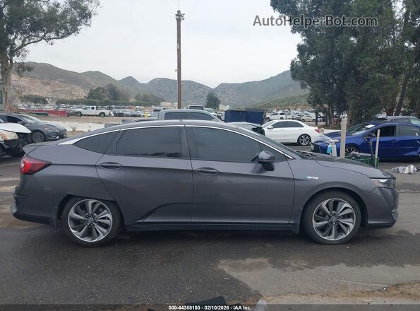JHMZC5F3XKC006255 2019 HONDA CLARITY Gray Вид задньої частини салону