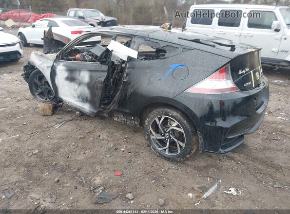 JHMZF1D46GS001451 2016 HONDA CR-Z Black Задня ліва чверть