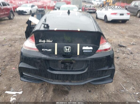 JHMZF1D46GS001451 2016 HONDA CR-Z Black 