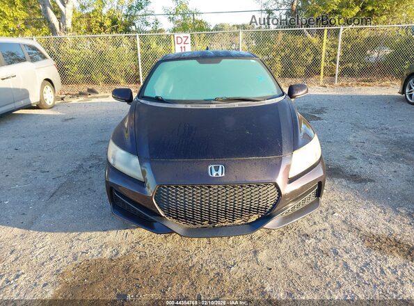 JHMZF1D48GS001483 2016 HONDA CR-Z Purple Вид щитка приладів