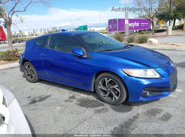 JHMZF1D62GS001366 2016 HONDA CR-Z Blue Սալոնի հետևի տեսք