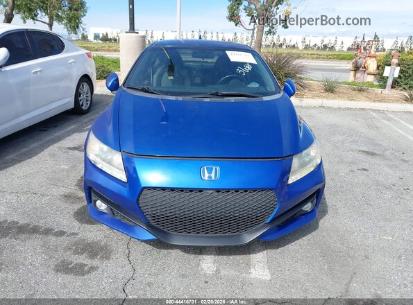 JHMZF1D62GS001366 2016 HONDA CR-Z Blue Սարքավորումների վահանակի տեսք