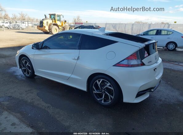 JHMZF1D65GS000843 2016 HONDA CR-Z White Հետևի ձախ