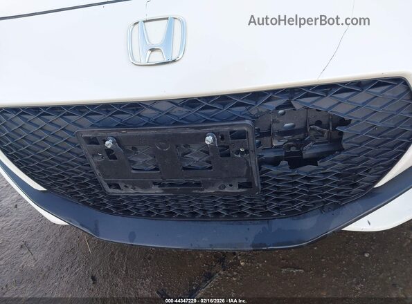JHMZF1D65GS000843 2016 HONDA CR-Z White Դիմացի տեսք