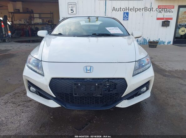 JHMZF1D65GS000843 2016 HONDA CR-Z White Սարքավորումների վահանակի տեսք