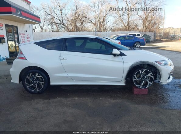 JHMZF1D65GS000843 2016 HONDA CR-Z White Սալոնի հետևի տեսք