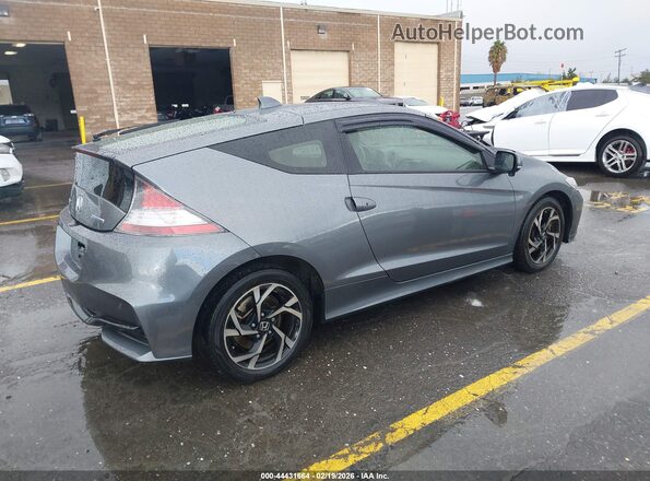 JHMZF1D67GS001329 2016 HONDA CR-Z Gray Tył prawy