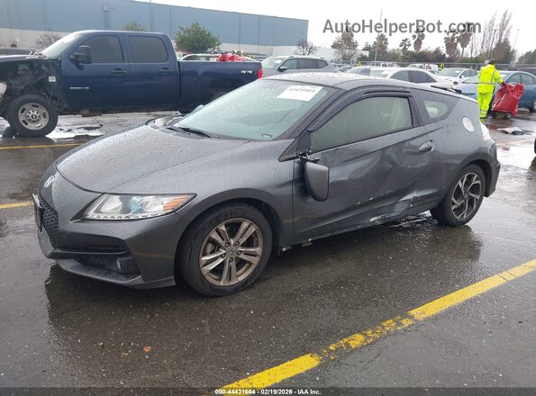JHMZF1D67GS001329 2016 HONDA CR-Z Gray Przód lewy