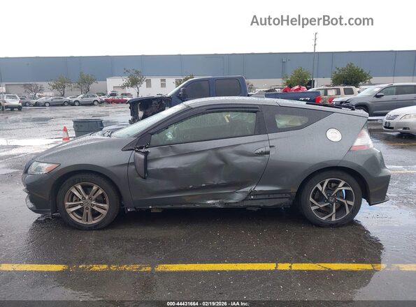 JHMZF1D67GS001329 2016 HONDA CR-Z Gray Widok wnętrza 360 stopni