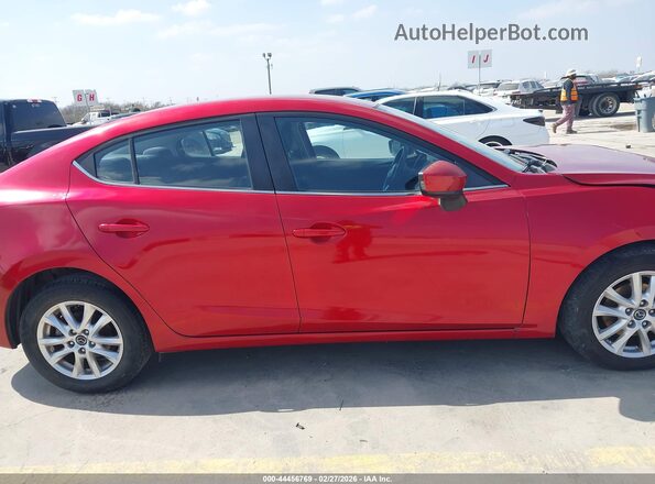 JM1BM1U7XG1282839 2016 MAZDA 3 Red Вид задньої частини салону