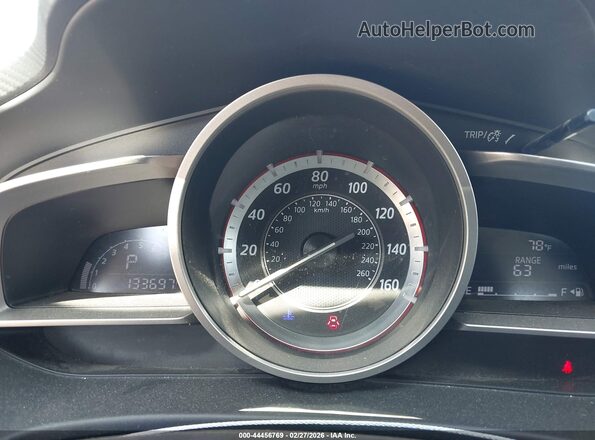 JM1BM1U7XG1282839 2016 MAZDA 3 Red Вид задніх сидінь