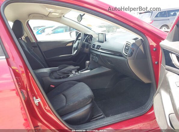 JM1BM1U7XG1282839 2016 MAZDA 3 Red Вид салону спереду