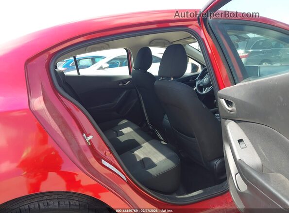 JM1BM1U7XG1282839 2016 MAZDA 3 Red Вид наклейки з VIN-кодом