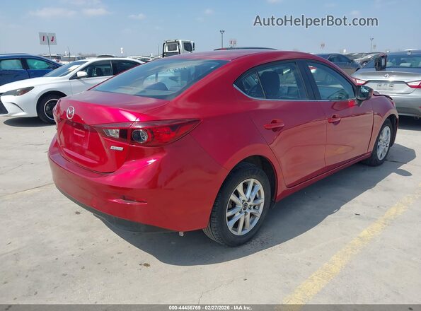 JM1BM1U7XG1282839 2016 MAZDA 3 Red Задня права чверть