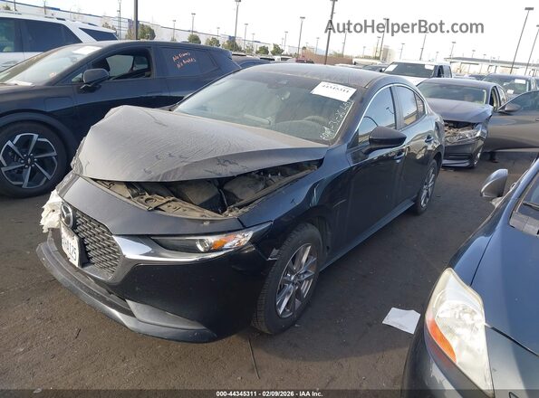 JM1BPAALXM1328867 2021 MAZDA 3 Черный Передняя левая четверть