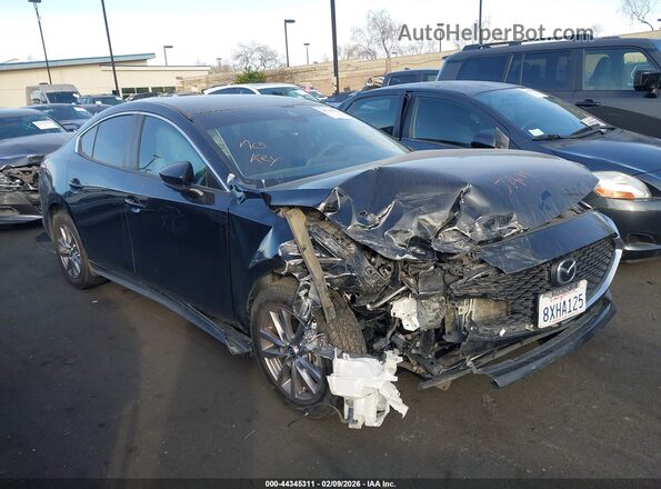 JM1BPAALXM1328867 2021 MAZDA 3 Черный Вид спереди
