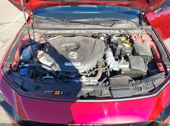 JM1BPBJY9M1309518 2021 MAZDA 3 Красный Вид сзади