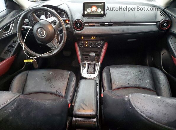 JM1DKBC71G0111831 2016 MAZDA CX-3 Gray Вид панелі приладів
